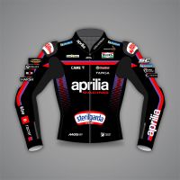 Jorge Martin Leather Jacket Aprilia Racing MotoGP 2026