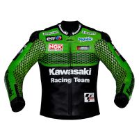 leather kawasaki jacket