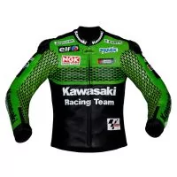 leather kawasaki jacket
