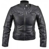 eather jacket waist length
