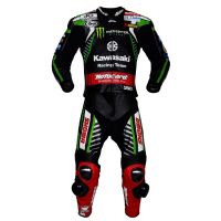 Leon Haslam Kawasaki 2019 WSBK Race Suit front view