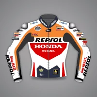Leather Repsol Jacket
