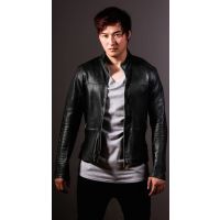 leather shirt Jacket