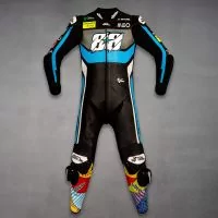 Miguel Oliveira Race Suit for Street Riding Winter Test 2022 front view