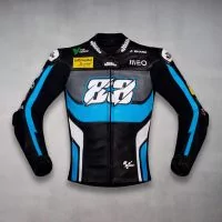 Miguel Oliveira Racing Biker Jacket Aprilia Winter Test 2022 front view