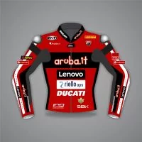 Nicolo Bulega Ducati Motorcycle Track Jacket SBK 2026