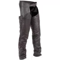 leather motorbike chaps