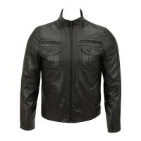leather biker jacket mens