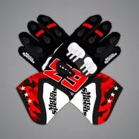 Supermoto Leather Gloves