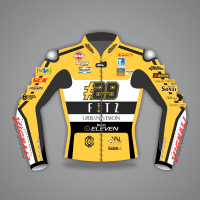 Yellow Moto Jacket