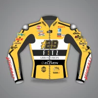 Yellow Moto Jacket