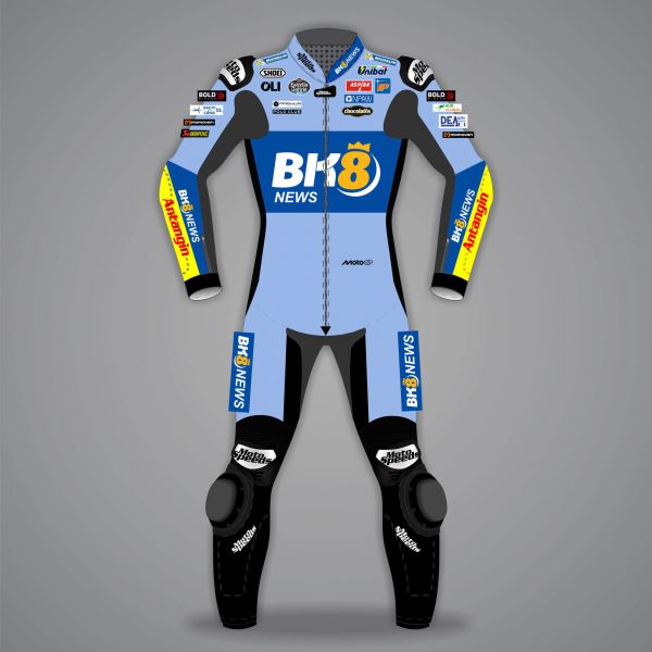 Alex Marquez Ducati Gresini Motorcycle Leathers MotoGP 2026 front view
