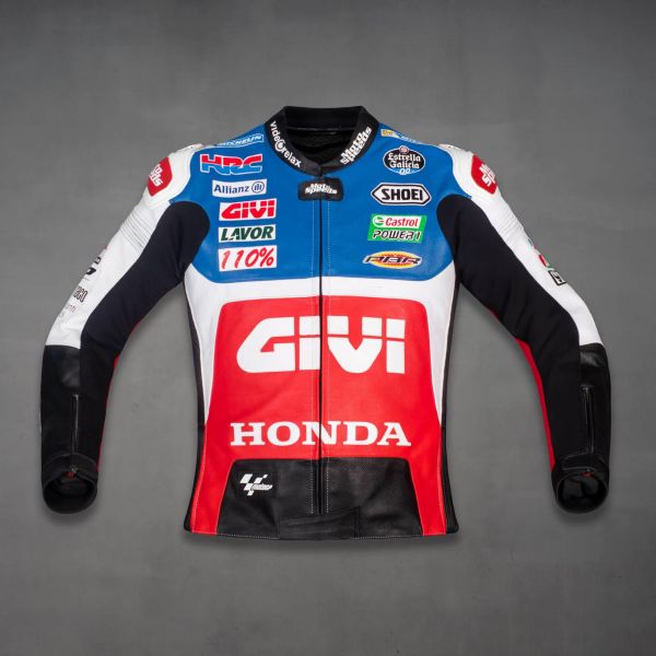 Alex Marquez Honda Professional Biker Jacket MotoGP 2022 front view