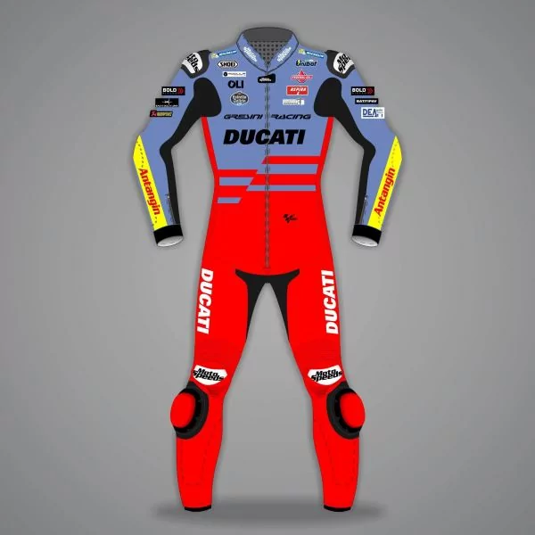 Alex Marquez Motogp Racing Leathers MotoGP 2023 front view