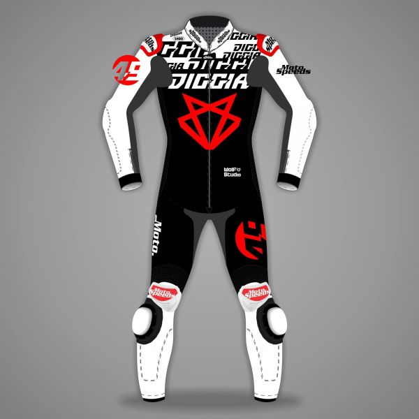 Fabio Di Giannantonio Ducati Suit MotoGP 2023 Winter Test front view