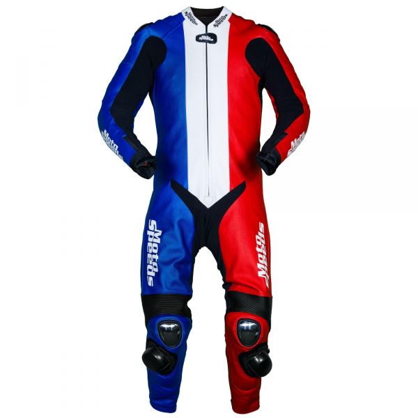 France Flag Motorbike Leathers