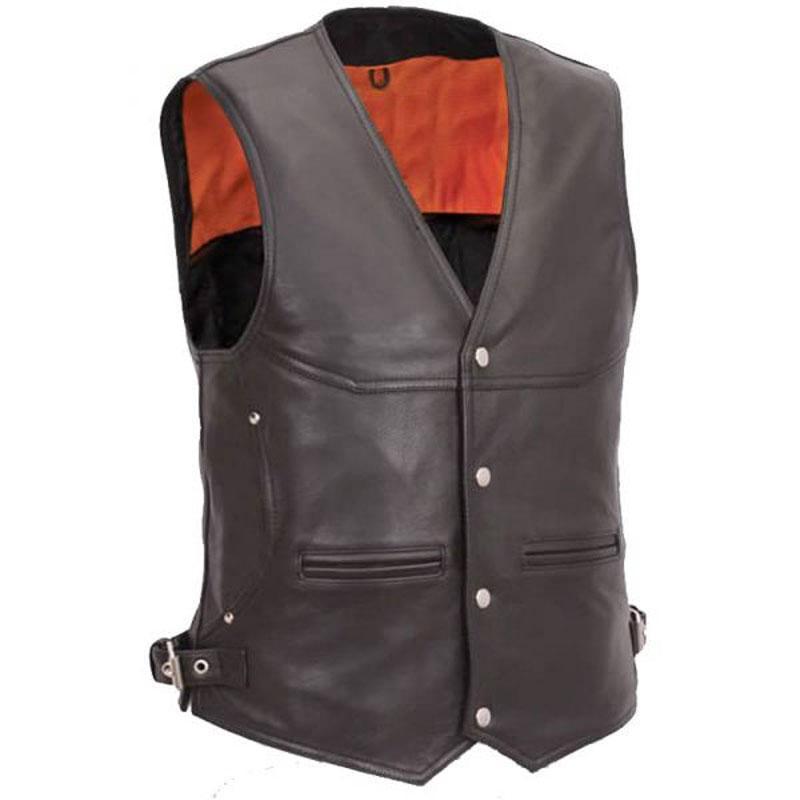 Custom Leather Vest