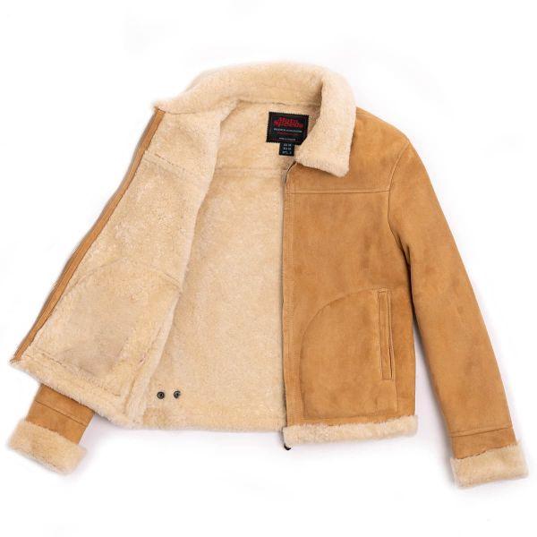 Leather Jacket with Fur Lining