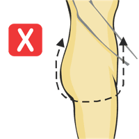 Front Waistline To Back Waistline