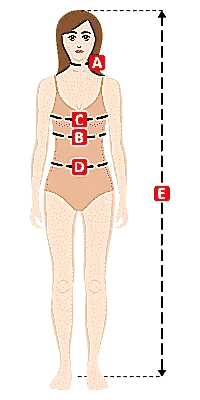 Size Chart Women Vest